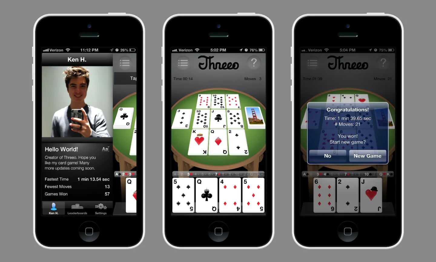 Threeo (screenshots)